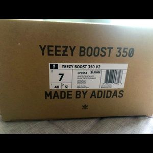 Adidas Yeezy Boost Zebras. Size 7 women’s.